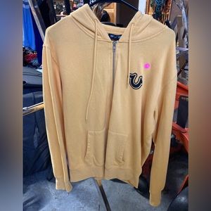 Mens true religion zip up